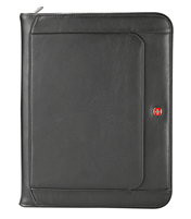 Leather Zippered Executive Padfolio Cover 