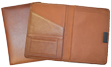 British Tan Leather Folios